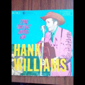 Hank Williams vinyl (1972)